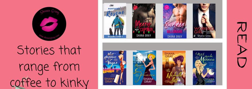 An array of some of Shana's many titles available now!