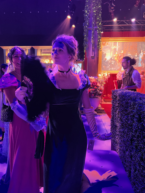 More of stunning Alexandra at the Bridgerton Ball