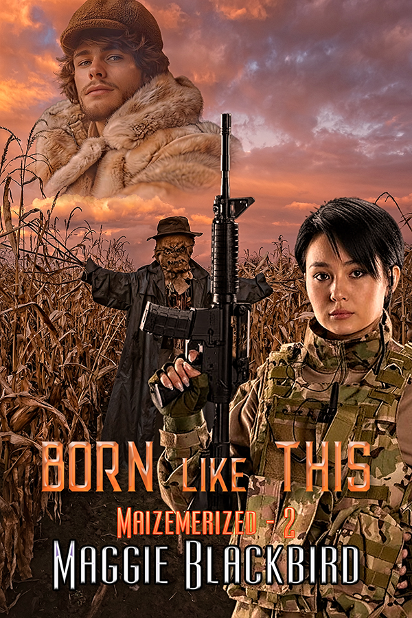 An Ojibway woman, a coureur de bois, a corn maze and a skeleton creature guarding the maze